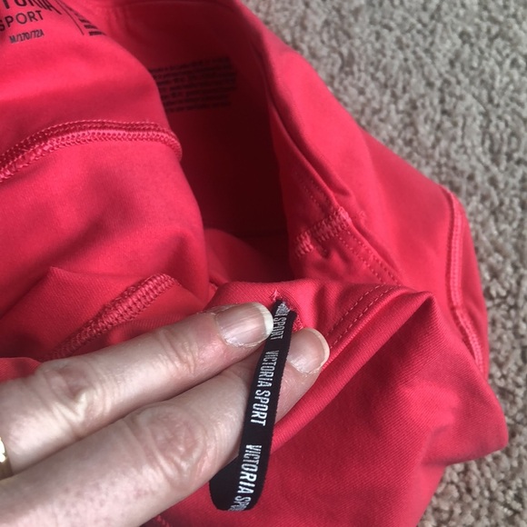 VICTORIA SECRET CORAL KNOCKOUT CAPRIS - Picture 7 of 7